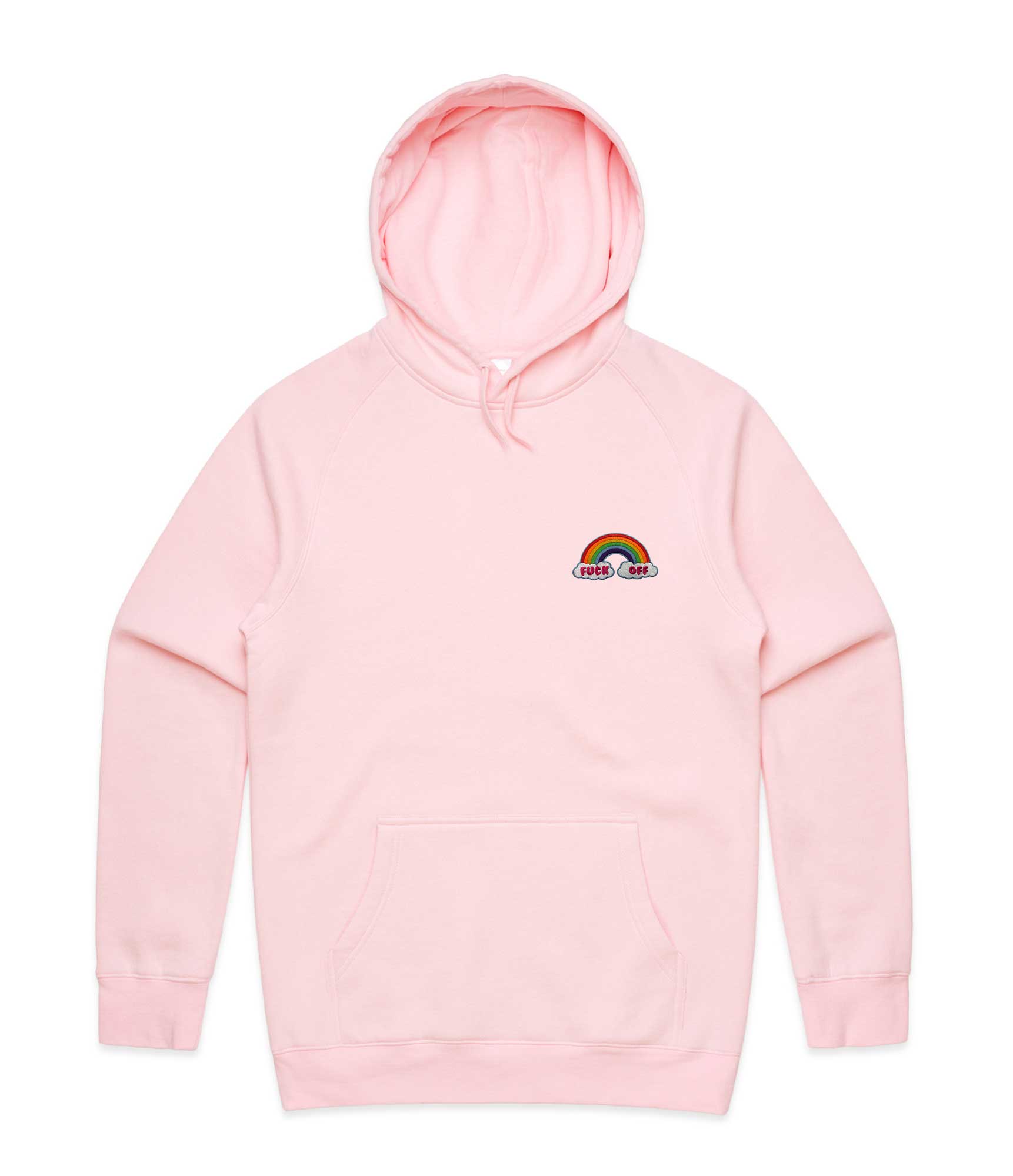 Image of BSO Embroidered Unisex Hoodie - Fuck Off Backstage Originals